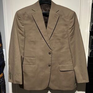 Claiborne Tan Suit Jacket - Size 42S